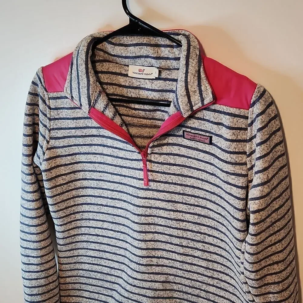 Vineyard Vines Women's 1/4 Zip Pullover Sweater Long Sleeve Size XS STYLE 2K0842 - Picture 11 of 14